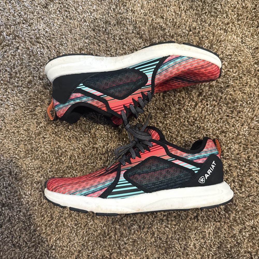 Ariat Red and Black Women's Sneakers